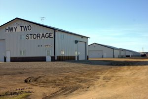 Depth and scale of highway two storage